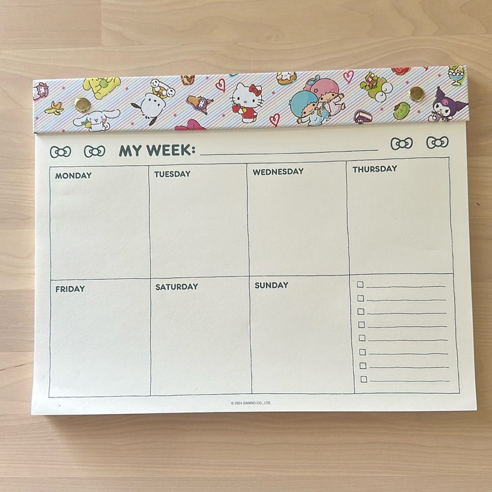 Weekly Desk Pad - Picture 2 of 3